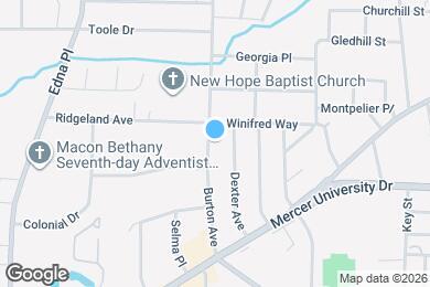 Map image of the property - 1540 Burton Ave