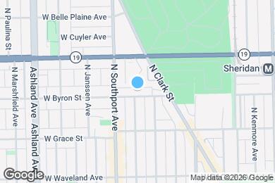 Map image of the property - 1324 Byron W St