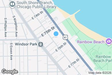 Map image of the property - 7535 S Coles Ave