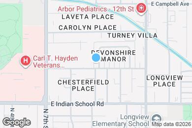 Map image of the property - 4232 N 10th St