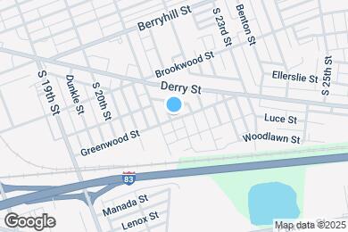 Map image of the property - 2124 Greenwood St