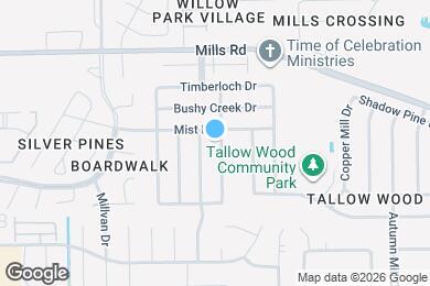 Map image of the property - 12655 Pine Bush Dr