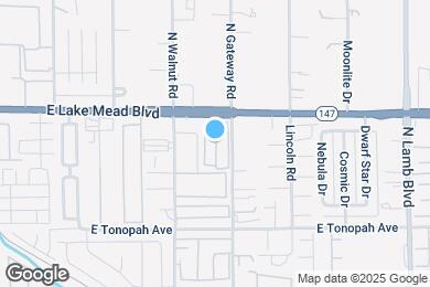 Map image of the property - 3975 E Lake Mead Blvd