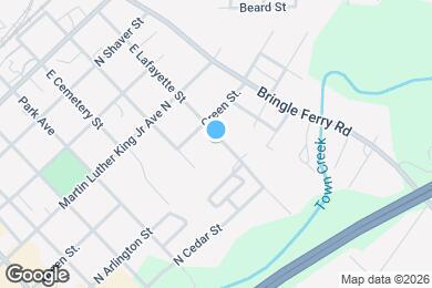 Map image of the property - 821 E Lafayette St