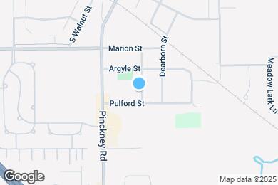 Map image of the property - 934 Hadden Ave