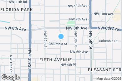 Map image of the property - 711 NW 10th St