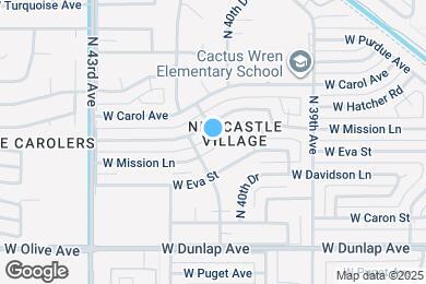 Map image of the property - 4054 W Mission Ln