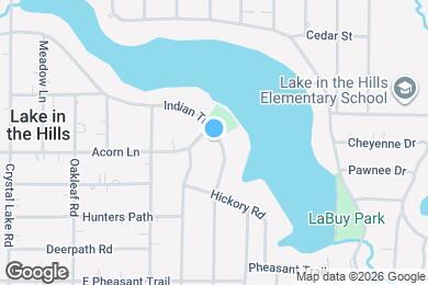 Map image of the property - 223 Indian Trail