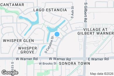 Map image of the property - 233 W Verano Pl