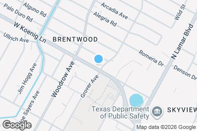 Map image of the property - 1200 W Koenig Ln