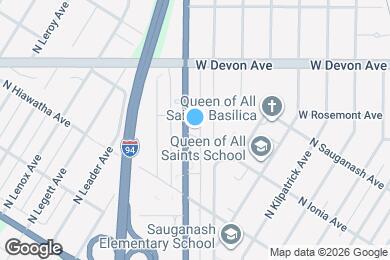 Map image of the property - 6273 N Cicero Ave