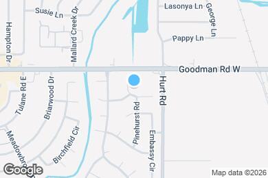 Map image of the property - 2570 Hillcrest Dr