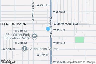 Map image of the property - 1714 W 35th St