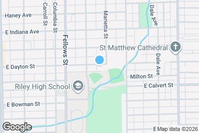 Map image of the property - 626 E Dayton St