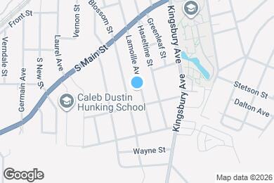 Map image of the property - 67 Lamoille Ave