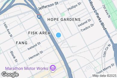 Map image of the property - 906 Meharry Blvd