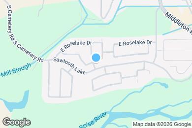 Map image of the property - 165 E Willow Creek Dr