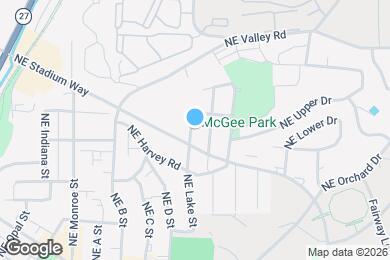 Map image of the property - 1160 NE Lake St