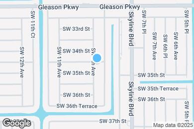 Map image of the property - 3423 SW 9th Ave