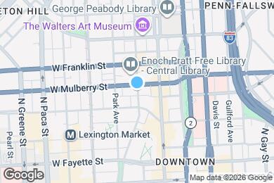 Map image of the property - 311 Cathedral St