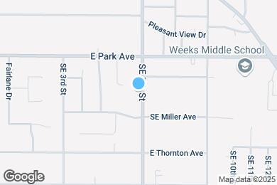 Map image of the property - 3312 SE 5th St