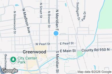Map image of the property - 171 1/2 W Broadway St