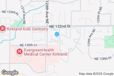 Map image of the property - 12450 NE 130th Ct