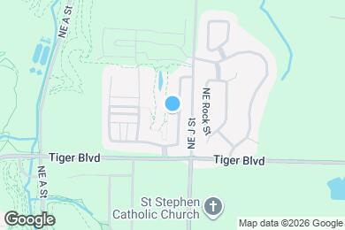 Map image of the property - 1501 NE Dysart Woods Ln