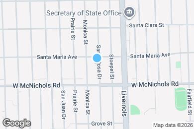 Map image of the property - 17189 Santa Rosa Dr