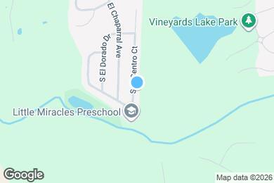 Map image of the property - 2182 S El Centro Ct