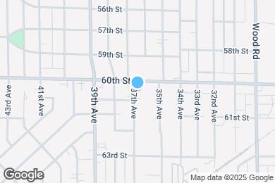 Map image of the property - 6013 37th Ave