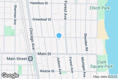 Map image of the property - 945 Judson Ave