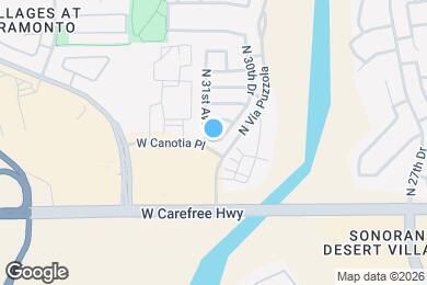 Map image of the property - 3029 W Via Perugia