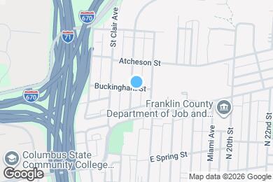Map image of the property - 368-370-370 N Garfield Ave
