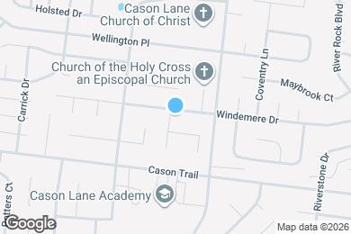 Map image of the property - 1201 Lambeth Dr