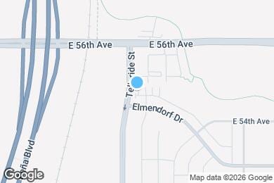 Map image of the property - 17717 E 54th Ave