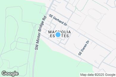 Map image of the property - 1751 SE Water Lily St