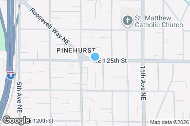 Map image of the property - 1025 NE 125th St