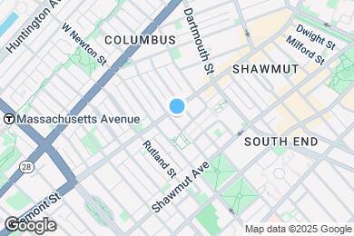 Map image of the property - 660 Tremont St