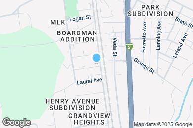 Map image of the property - 1714 Milo Ave