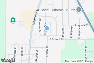 Map image of the property - 2608 Crystal St