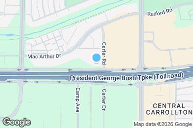 Map image of the property - 1100 W Trinity Mills Rd