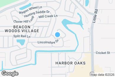 Map image of the property - 8701 Lincolnshire Dr