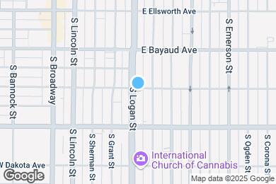 Map image of the property - 204 S Logan St