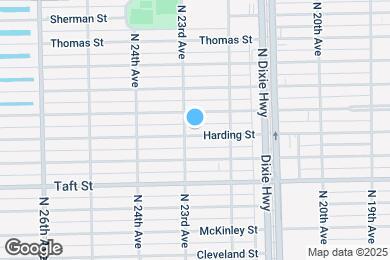 Map image of the property - 2237 Harding St