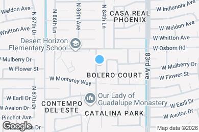 Map image of the property - 3313 N 85th Ln