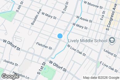 Map image of the property - 700 S 1st St