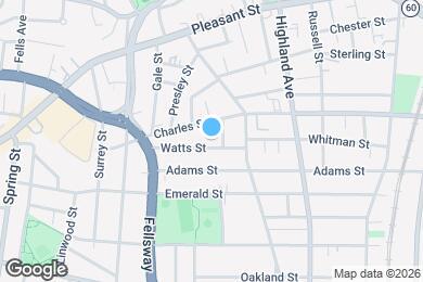 Map image of the property - 29 Watts St