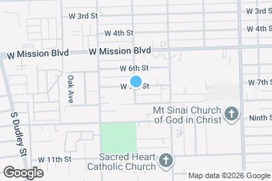 Map image of the property - 712 S Myrtle Ave