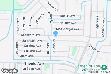 Map image of the property - 8277 Chesebro Ave